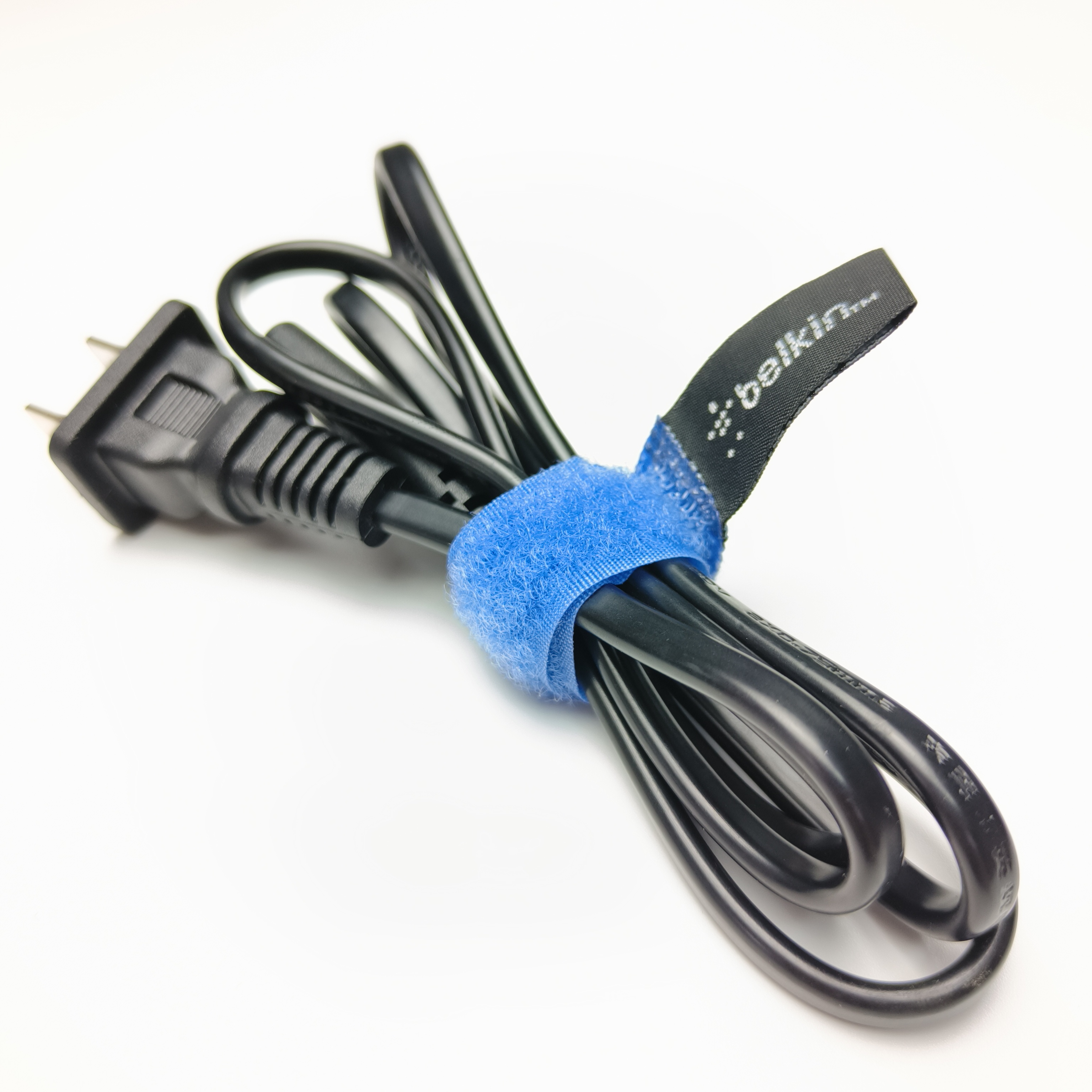 blue adhesive hook and loop