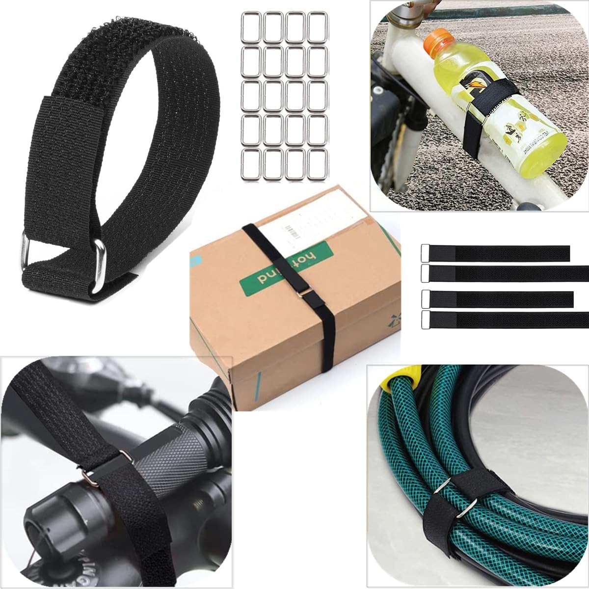 applications of cut-to-length nylon cinch straps