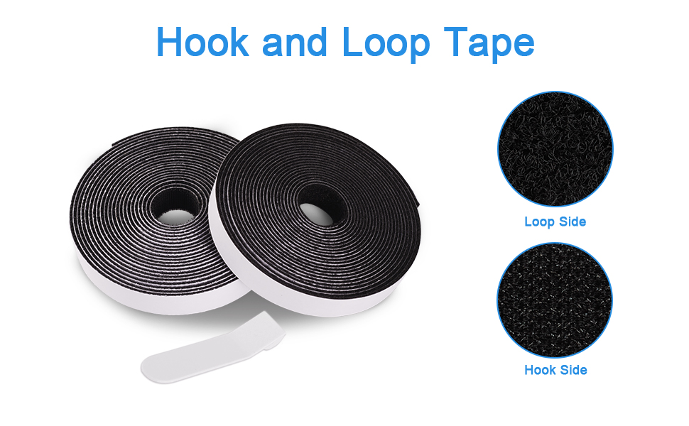 Acrylic Adhesive Backed Hook and Loop Fasteners